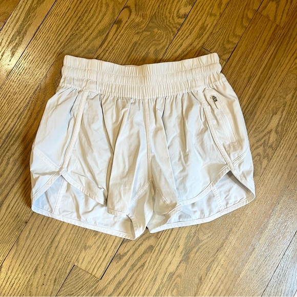Lululemon Athletica White Athletic Shorts - Picture 1 of 5